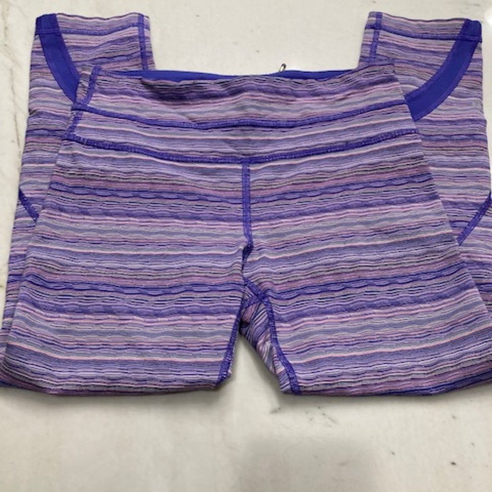 Lululemon Run: Inspire Crop ll Leggings  All Luxtreme -Space Dye Size 4